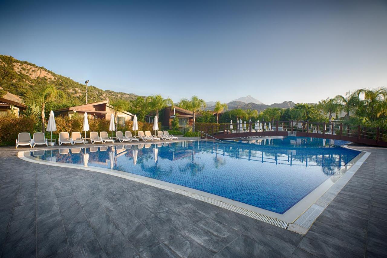 Kimera - Akdeniz Bahcesi Apart Hotel Чирали Экстерьер фото